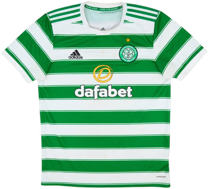 2021-22 Celtic Home Shirt - 5/10 - (M)