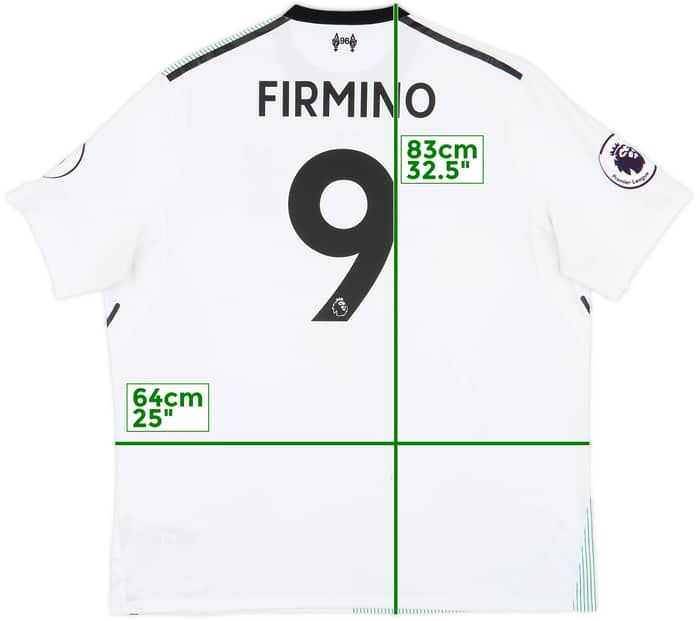 2017-18 Liverpool Away Shirt Firmino #9 - 6/10 - (XXL)