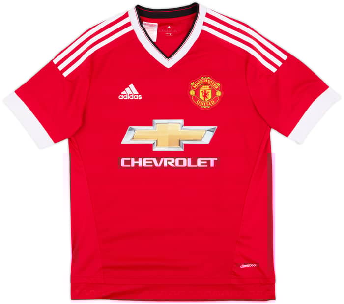 2015-16 Manchester United Home Shirt Rooney #10 - 9/10 - (XL.Boys)
