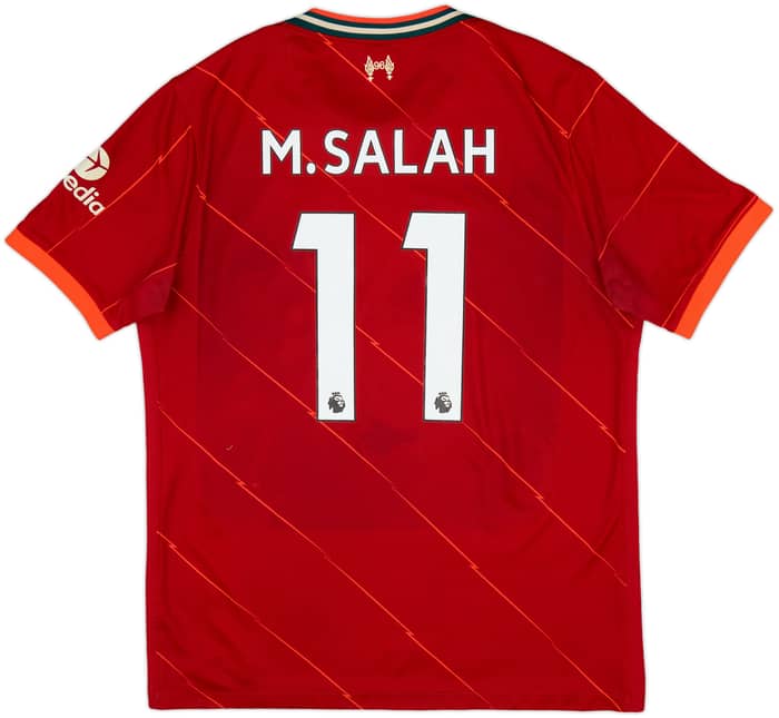 2021-22 Liverpool Home Shirt M.Salah #11 - 5/10 - (L)