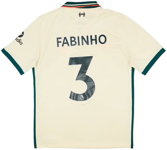 2021-22 Liverpool Away Shirt Fabinho #3 - 7/10 - (M)