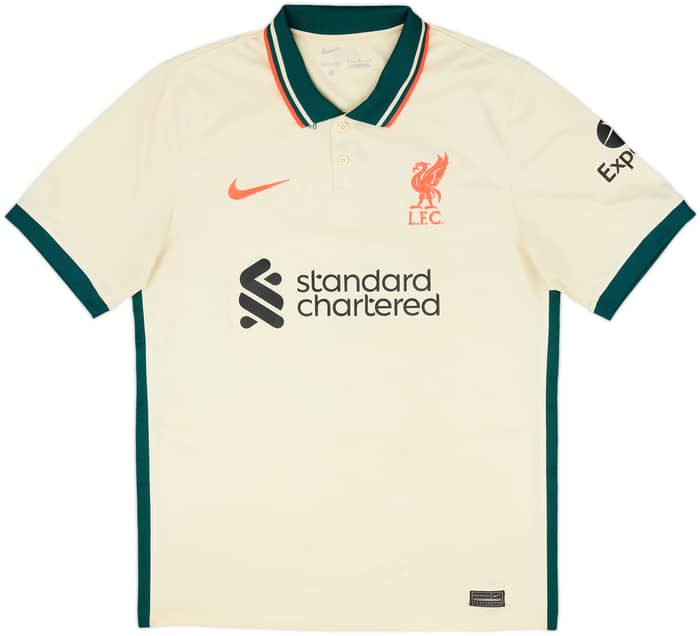 2021-22 Liverpool Away Shirt Fabinho #3 - 7/10 - (M)