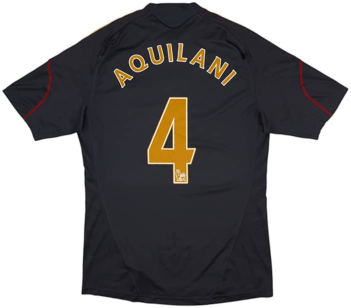 2009-10 Liverpool Away Shirt Aquilani #4 - 8/10 - (M)