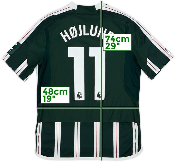 2023-24 Manchester United Away Shirt Hojlund #11 - 8/10 - (XL.Boys)