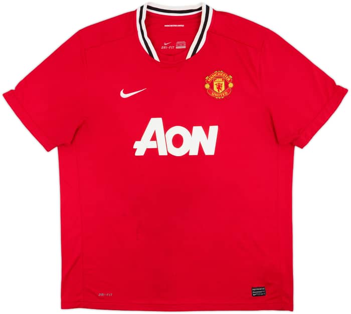 2011-12 Manchester United Home Shirt Berbatov #9 - 4/10 - (XXL)