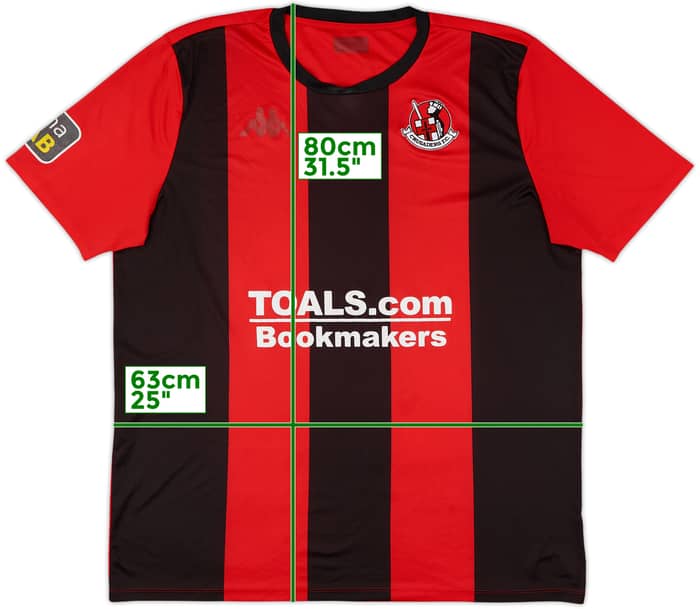 2018-20 Crusaders Home Shirt - 5/10 - (XL)
