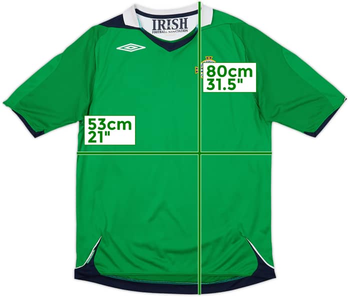 2006-08 Northern Ireland Home Shirt - 8/10 - (L)