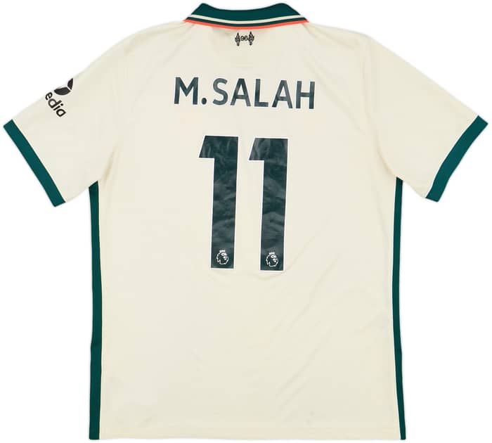 2021-22 Liverpool Away Shirt M. Salah #11 - 5/10 - (L)