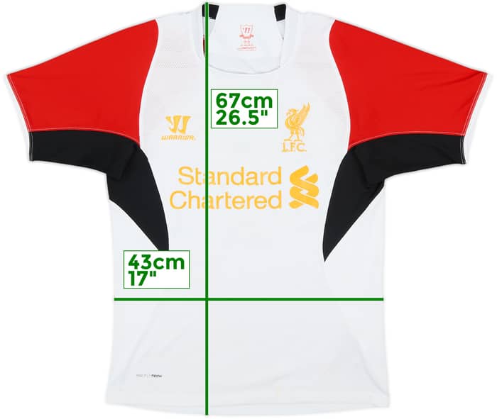 2012-13 Liverpool Warrior Training Shirt - 7/10 - (S)