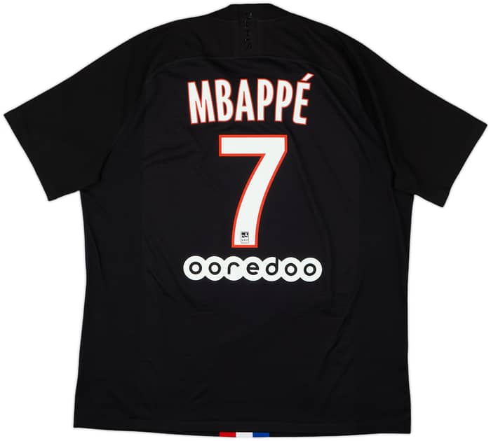 2019-20 Paris Saint-Germain Authentic Fourth Shirt Mbappe #7 - 7/10 - (L)