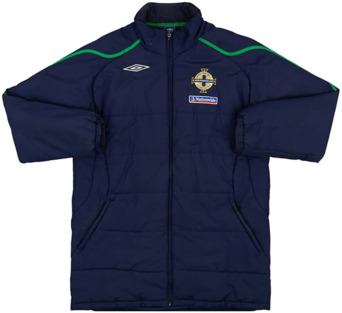 2007-09 Northern Ireland Umbro Padded Bench Coat - 6/10 - (L)