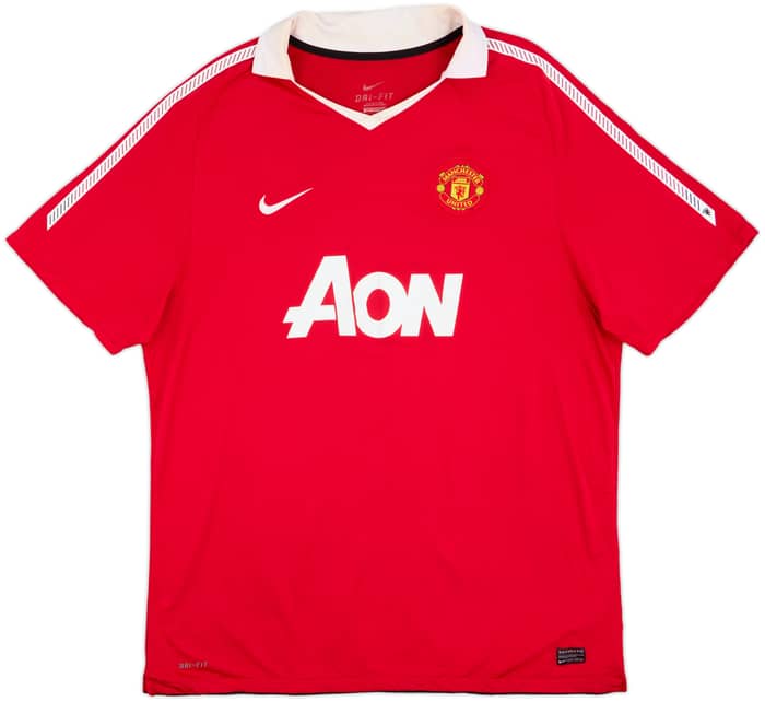 2010-11 Manchester United Home Shirt Rooney #10 - 6/10 - (XXL)