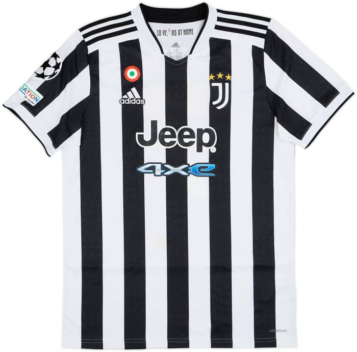 2021-22 Juventus Home Shirt Vlahovic #7 - 7/10 - (M)