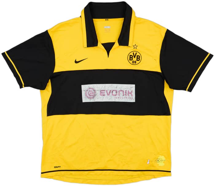 2007-08 Borussia Dortmund Home Shirt - 4/10 - (XL)
