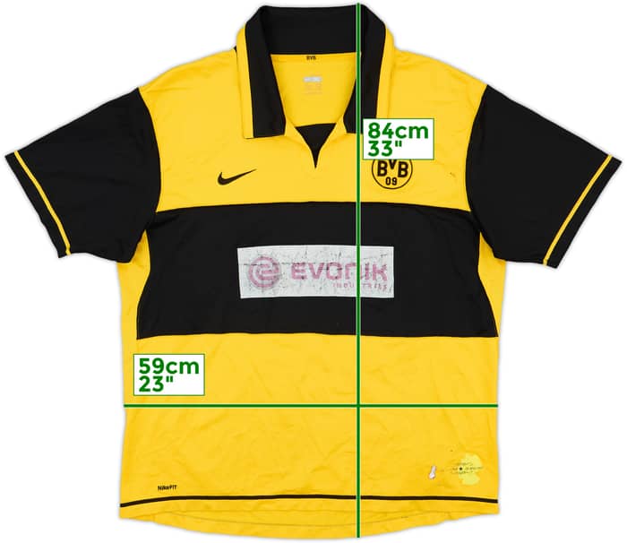 2007-08 Borussia Dortmund Home Shirt - 4/10 - (XL)