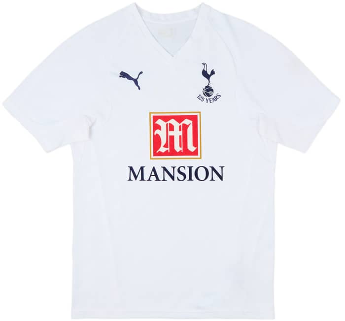2007-08 Tottenham Home Shirt Berbatov #9 - 8/10 - (M)
