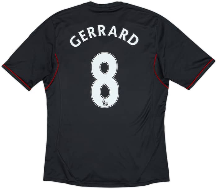 2011-12 Liverpool Away Shirt Gerrard #8 - 5/10 - (M)