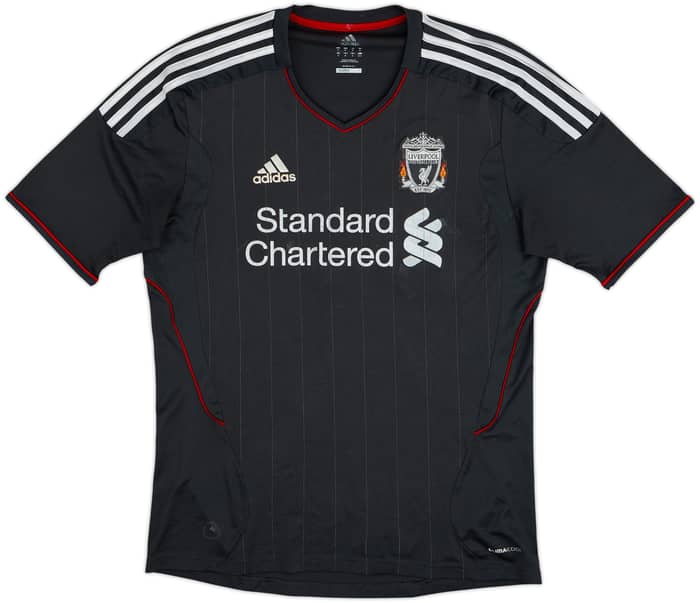 2011-12 Liverpool Away Shirt Gerrard #8 - 5/10 - (M)