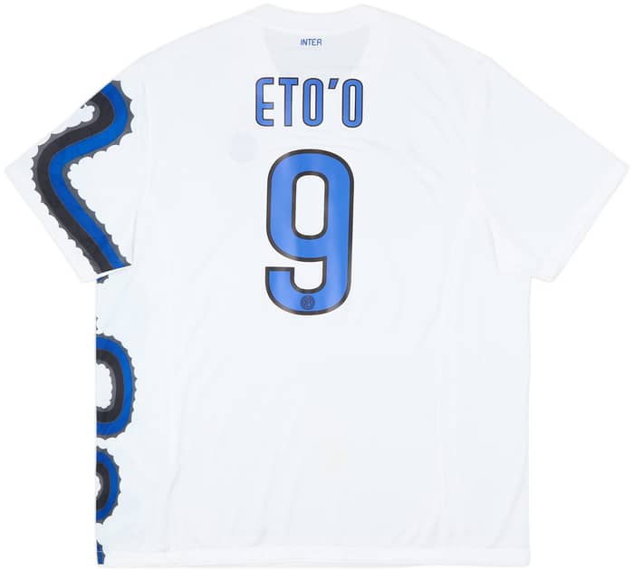 2010-11 Inter Milan Away Shirt Eto'o #9 - 8/10 - (XXL)