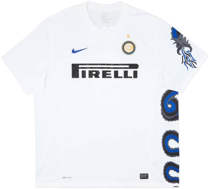 2010-11 Inter Milan Away Shirt Eto'o #9 - 8/10 - (XXL)