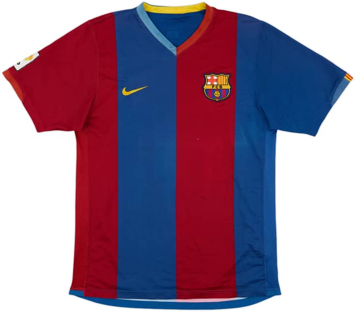 2006-07 Barcelona Home Shirt Messi #19 - 5/10 - (M)