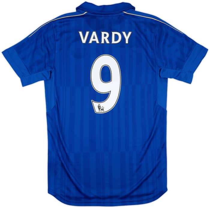 2016-17 Leicester Home Shirt Vardy #9 - 9/10 - (S)