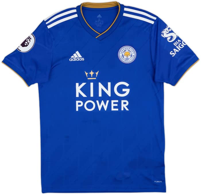2018-19 Leicester Home Shirt Tielemans #21 - 9/10 - (S)