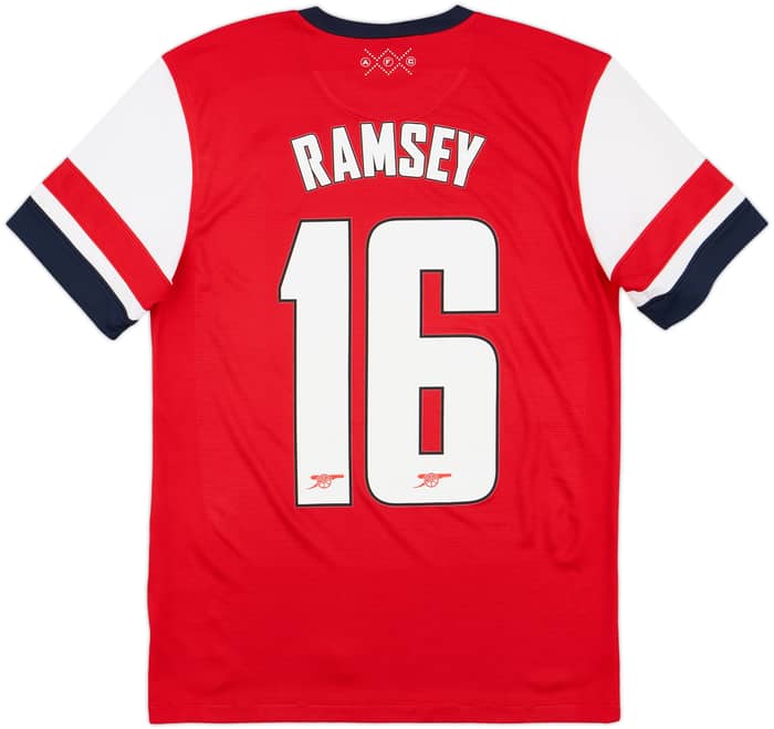 2012-14 Arsenal Home Shirt Ramsey #16 - 7/10 - (S)