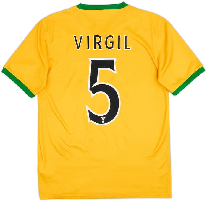 2013-14 Celtic Away Shirt Virgil #5 - 9/10 - (S)