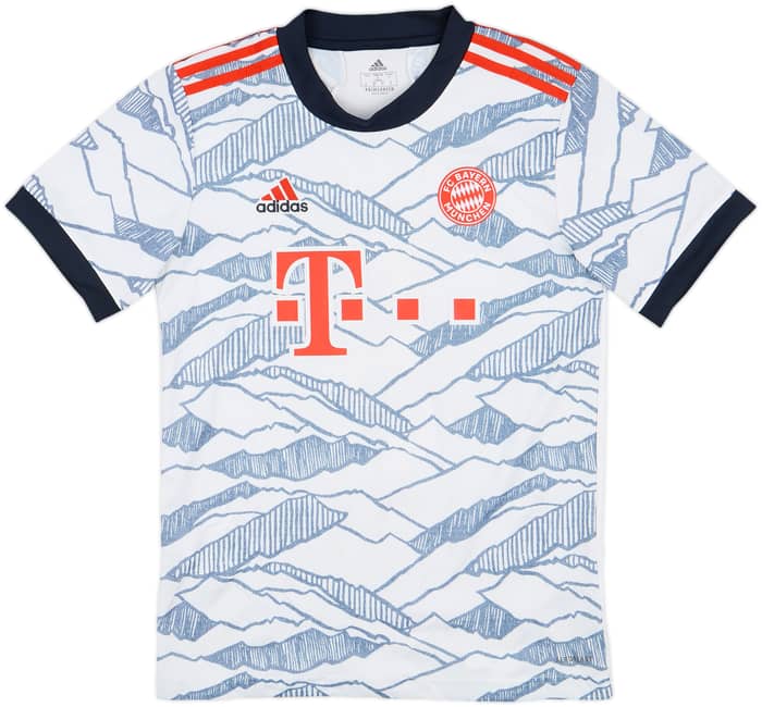 2021-22 Bayern Munich Third Shirt Lewnadowski #9 - 9/10 - (S)