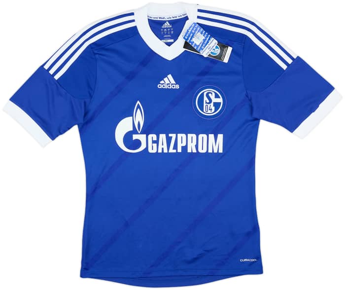 2012-14 Schalke Home Shirt Uchida #22 (S)