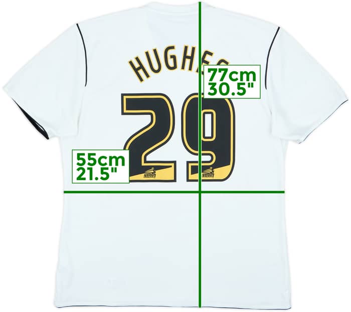 2011-12 Derby County Home Shirt Hughes #29 - 8/10 - (XL)