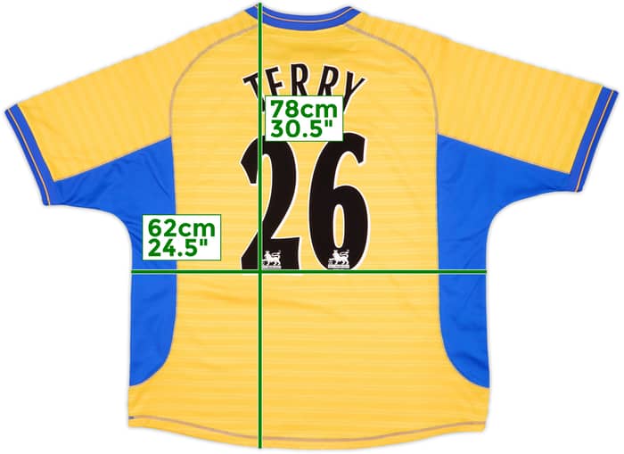 2000-01 Chelsea Away Shirt Terry #26 - 10/10 - (XXL)