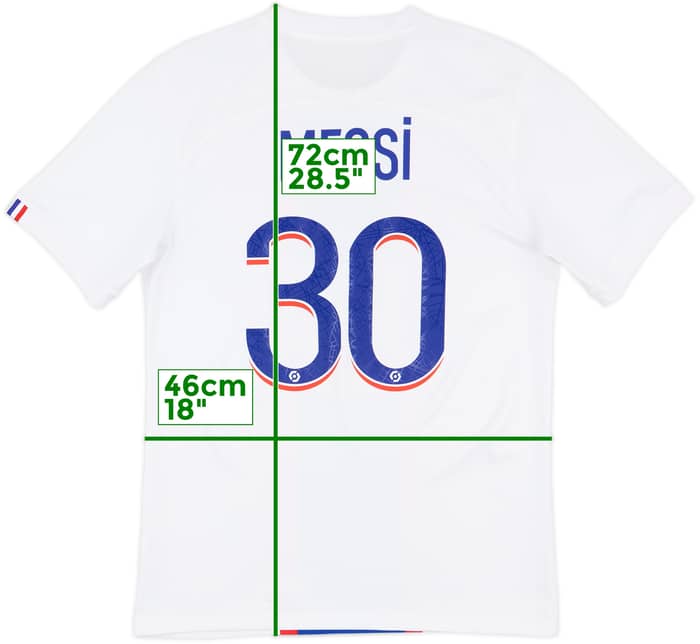 2022-23 Paris Saint-Germain Third Shirt Messi #30 - 8/10 - (S)