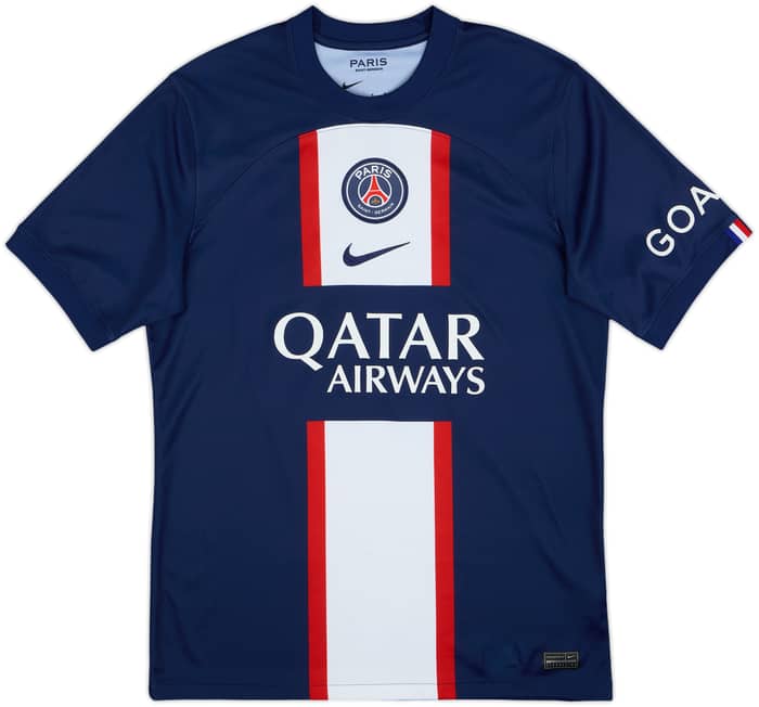 2022-23 Paris Saint-Germain Home Shirt Messi #10 - 8/10 - (M)