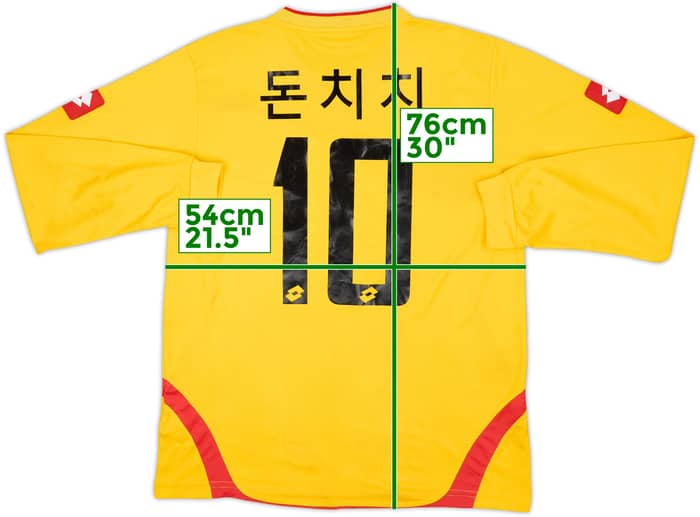 2011 Seongnam Home L/S Shirt Radoncic #10 - 8/10 - (L)