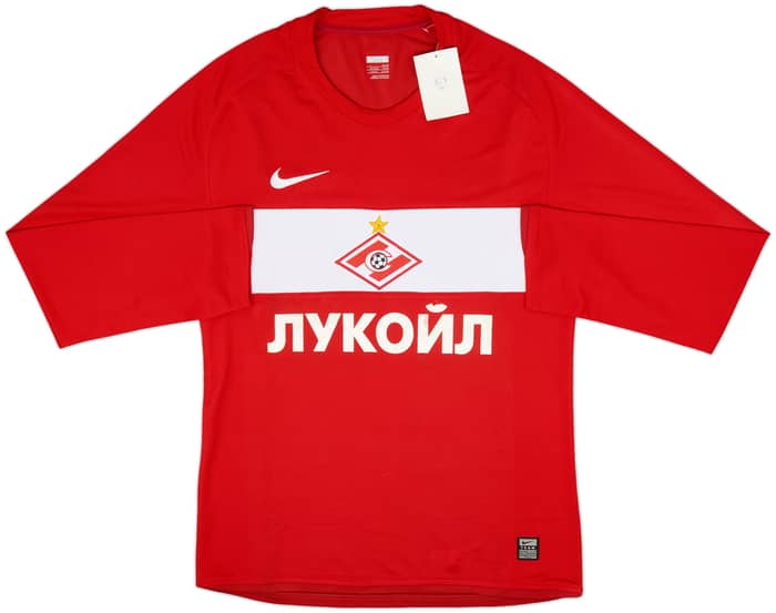 2009 Spartak Moscow Player Issue Home L/S Shirt (L)