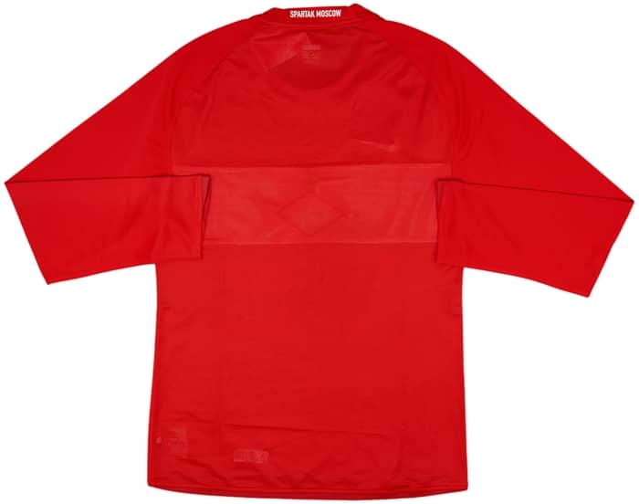 2009 Spartak Moscow Player Issue Home L/S Shirt (L)