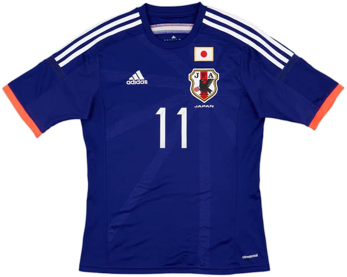 2013-15 Japan Home Shirt Kakitani #11 - 9/10 - (M)