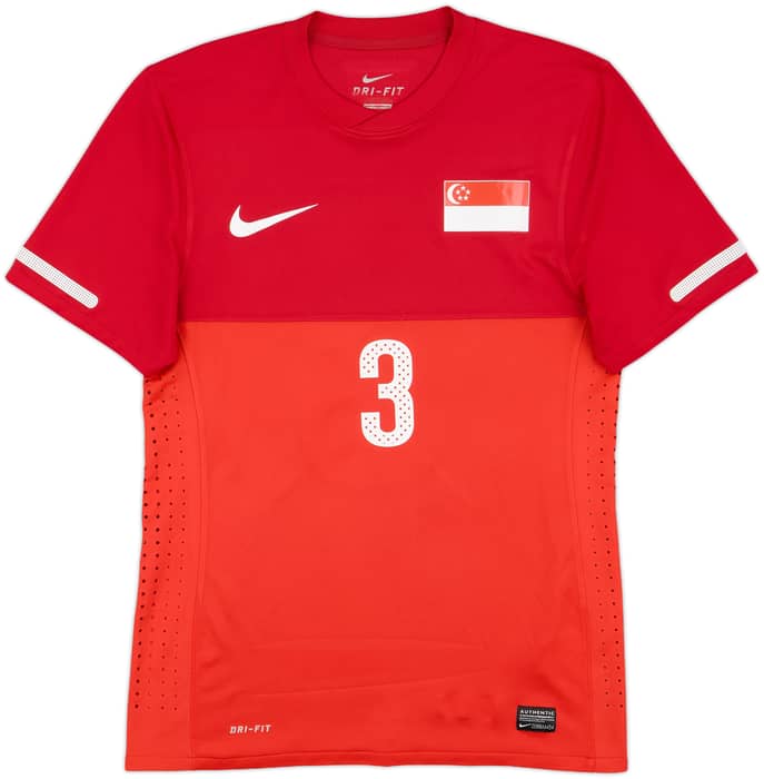 2010 Singapore Player Issue Home Shirt Baihakki #3 - 6/10 - (L)