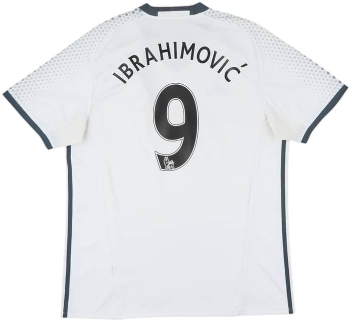 2016-17 Manchester United Third Shirt Ibrahimovic #9 - 6/10 - (XL)