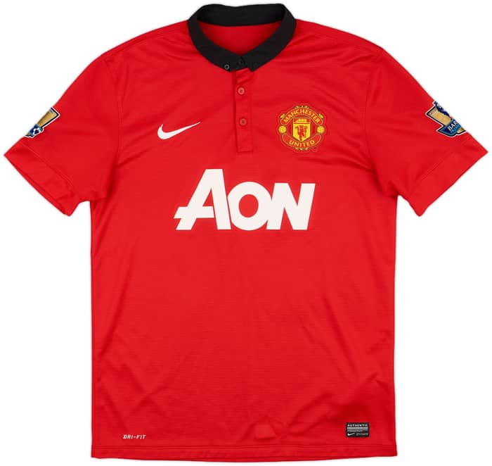 2013-14 Manchester United Home Shirt V.Persie #20 - 6/10 - (M)