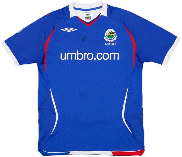 2008-09 Linfield Home Shirt Murphy #5 - 6/10 - (M)