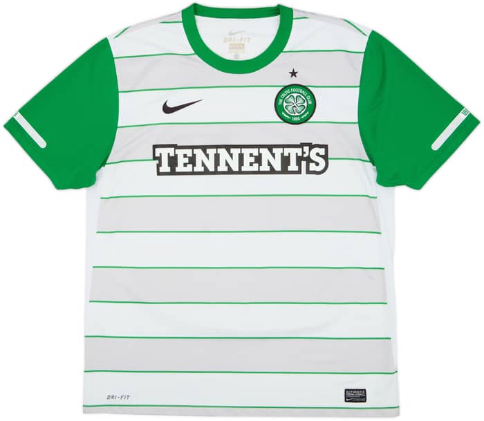 2011-12 Celtic Away Shirt Brown #8 - 8/10 - (L)