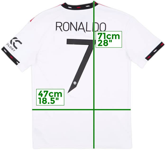 2022-23 Manchester United Away Shirt Ronaldo #7 - 7/10 - (XL.Boys)