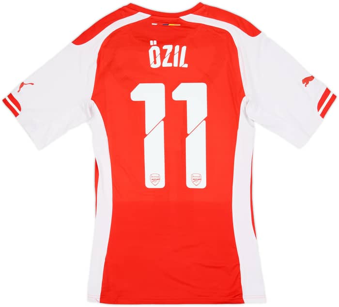 2014-15 Arsenal Authentic Home Shirt Ozil #11 - 7/10 - (L)