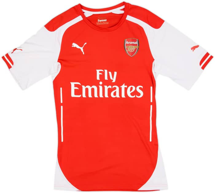 2014-15 Arsenal Authentic Home Shirt Ozil #11 - 7/10 - (L)