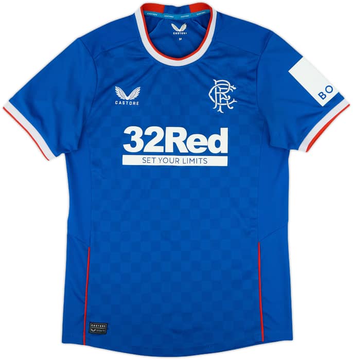 2022-23 Rangers Home Shirt - 8/10 - (M)
