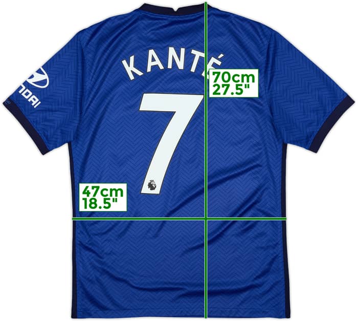 2020-21 Chelsea Home Shirt Kante #7 - 9/10 - (M)
