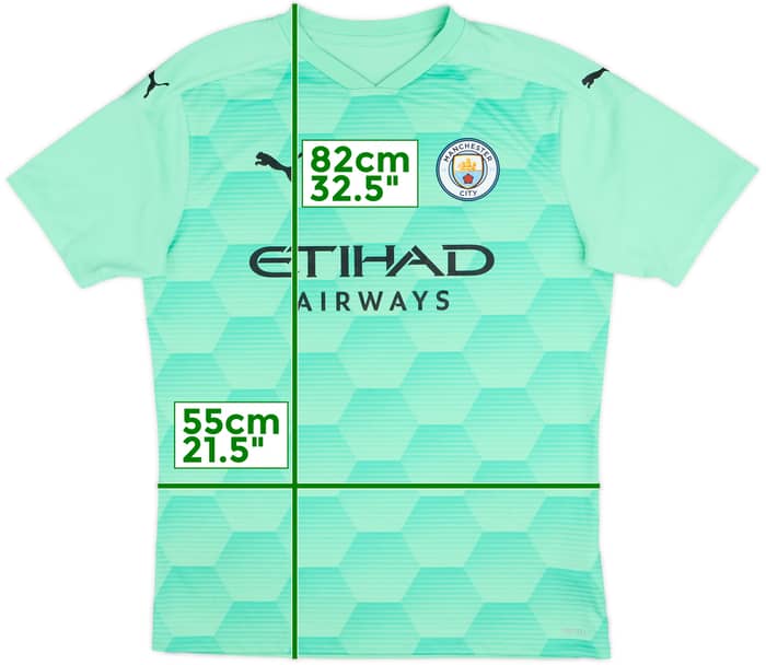 2020-21 Manchester City GK Shirt - 5/10 - (L)